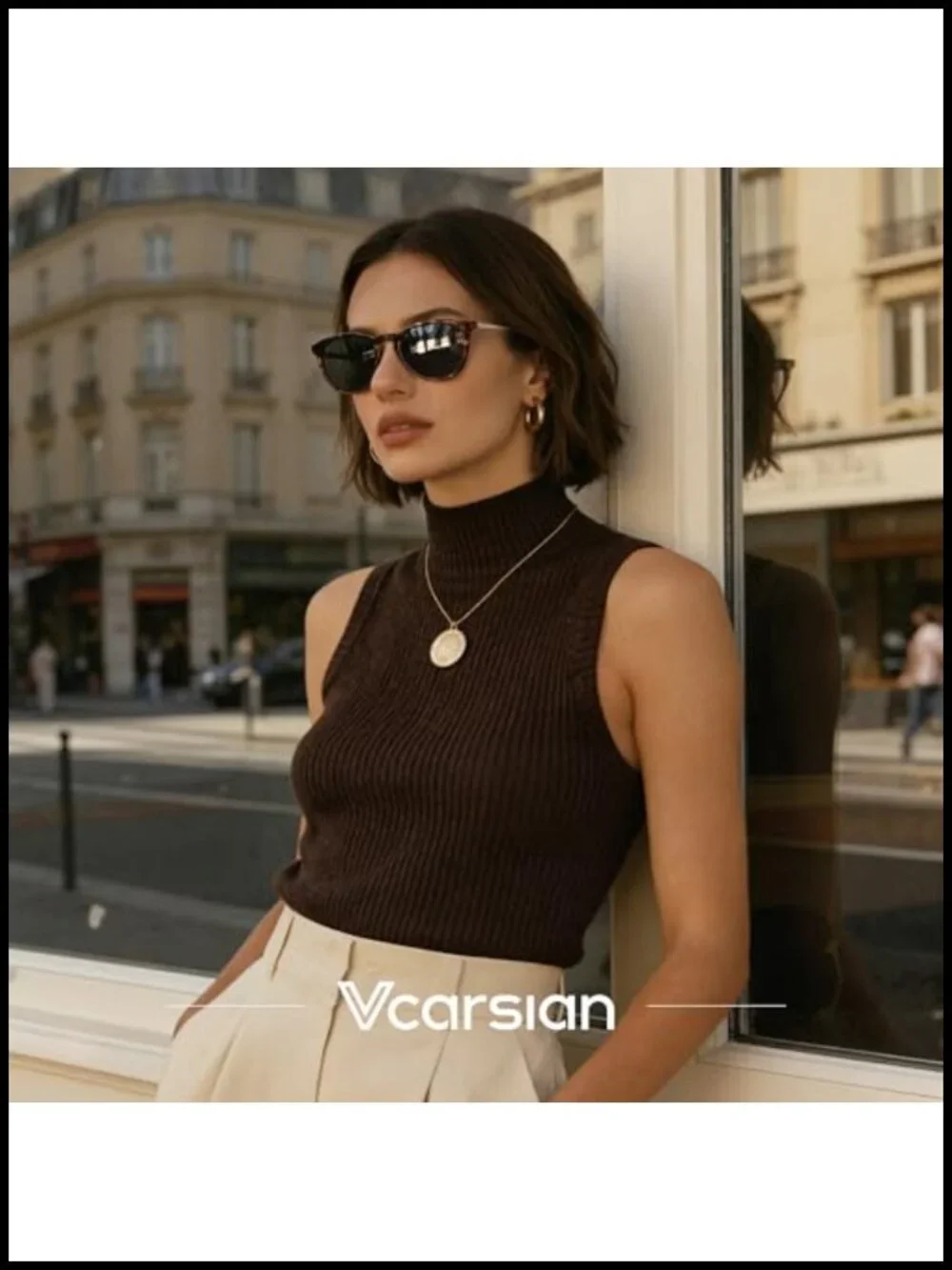 Polarized Sunglasses for Women - Vintage Round Retro Style UV Protection